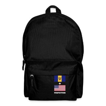 Barbados flag Barbadian bayan - Backpack - black - Front
