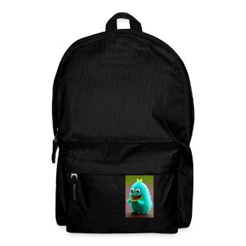 Kleines Monster - Rucksack - Schwarz - Vorne