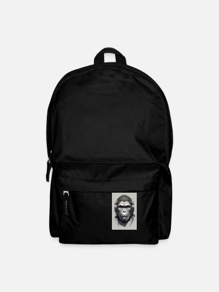 Gorilla Musik - Rucksack - Schwarz