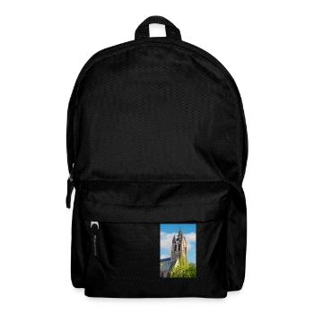 Old Church (Oude Kerk) in Delft Netherlands - Backpack - black - Front