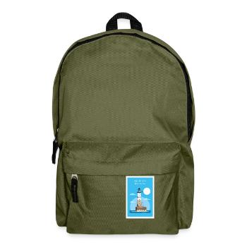 LEUCHTTURM AR-MEN - Rucksack - Olivgrün - Vorne
