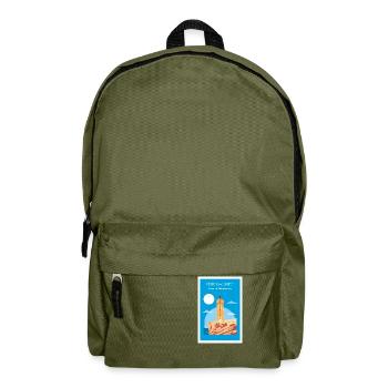 PLOUMANAC'H LIGHTHOUSE - Backpack - olive green - Front