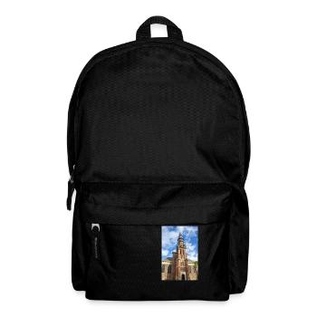 Nieuwe Kerk à Haarlem, Pays-Bas (Nederland) - Sac à dos - noir - Devant