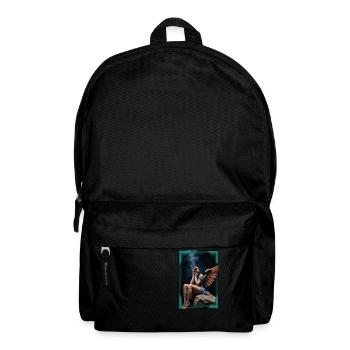 Headphone-Angel - Rucksack - Schwarz - Vorne