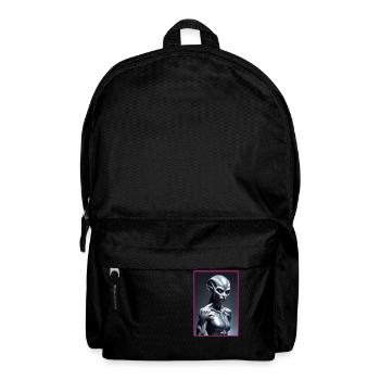 Alien woman - Backpack - black - Front