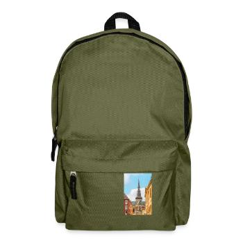 Marienkirche Osnabrück - Rucksack - Olivgrün - Vorne