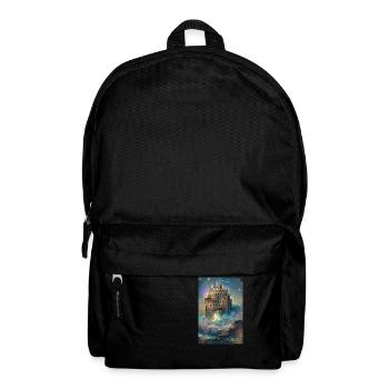 Majestic Starry Night Castle Majestic Starry - Backpack - black - Front
