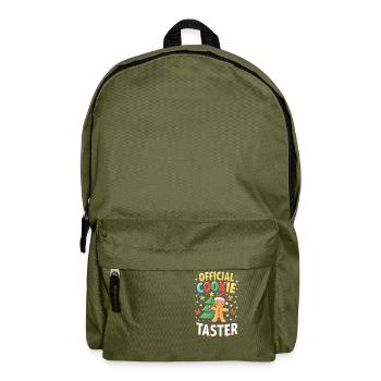 Official Cookie Taster - Rucksack - Olivgrün - Vorne