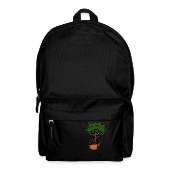Bonsai Tree Hobby Gift Idea Relaxation - Backpack - black - Front