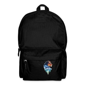Löwe - Rucksack - Schwarz - Vorne