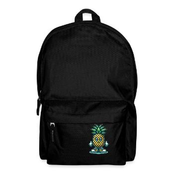 Cute pineapple - Backpack - black - Front