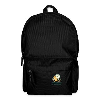 Running late is my Cardio - Funny Quotes - Rucksack - Schwarz - Vorne