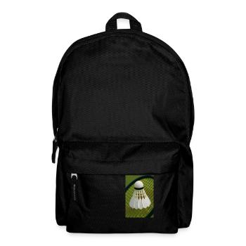 Sportarten - Badminton - Rucksack - Schwarz - Vorne