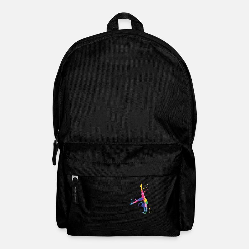 Gymnastik Bunt und Kraftvoll - Rucksack - Schwarz