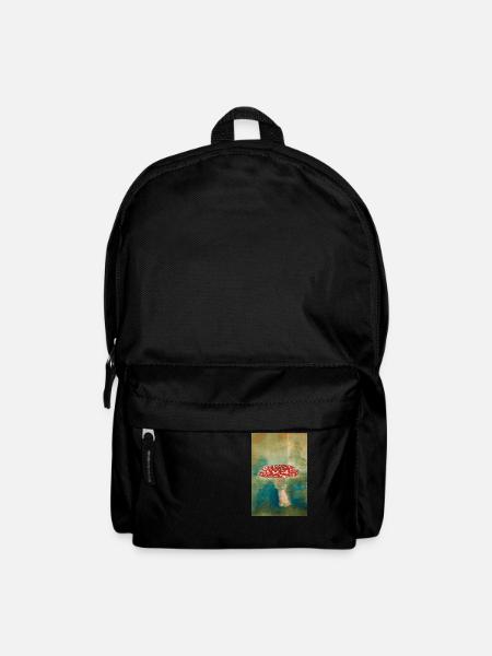 Fliegenpilz - Rucksack - Schwarz