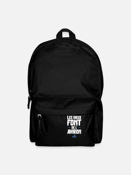 Les dieux aviron cadeau - Sac à dos - noir