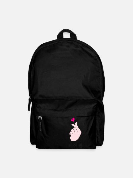 K-Pop Shirt | KPop Hand Symbol Cute Korean Music - Rucksack - Schwarz