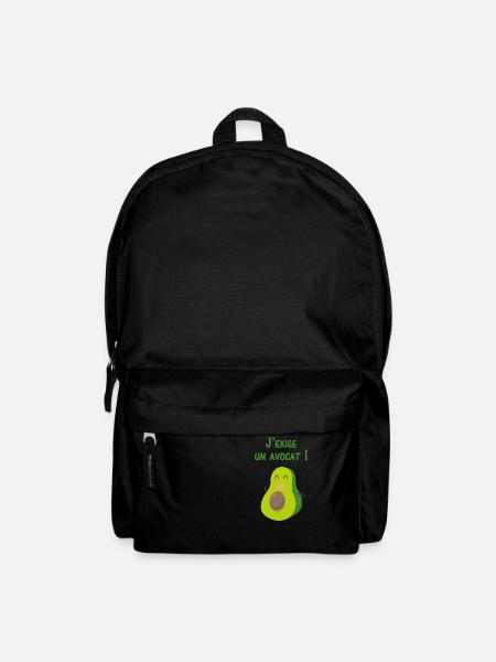 J’exige un avocat - Sac à dos - noir