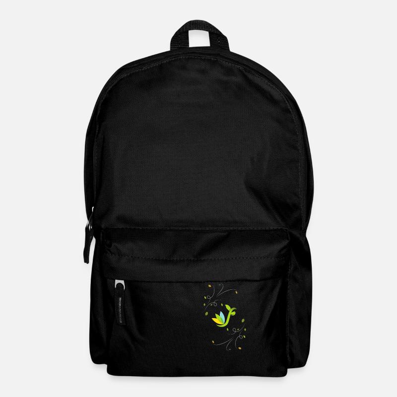 Pluie de fleurs - Sac à dos - noir