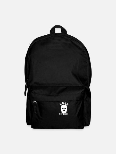 Hugs Not Thugs Gangsta - Rucksack - Schwarz