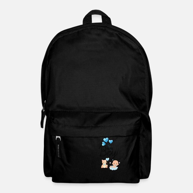 Team boy Gender Reveal Party Shirts - Backpack - black