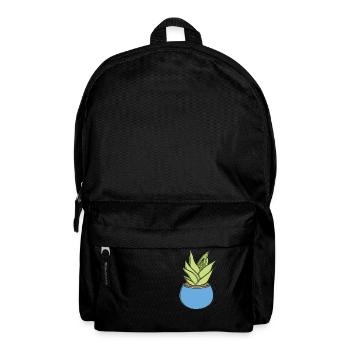 fall leaves - Backpack - black - Front