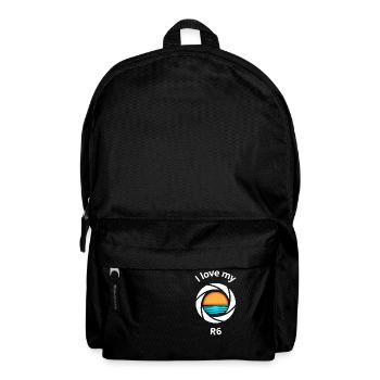 I love my R6 - Backpack - black - Front