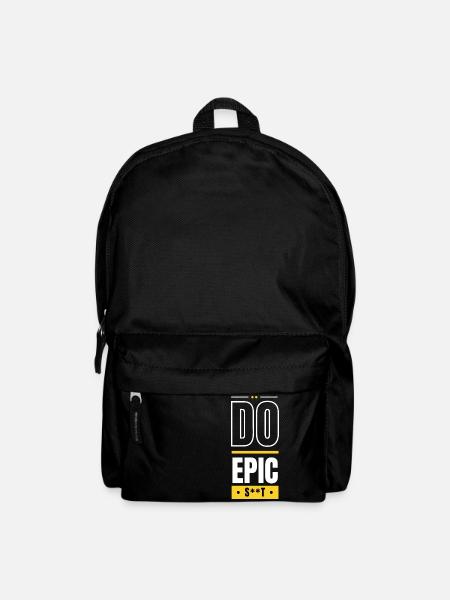 Mach epischen - Rucksack - Schwarz