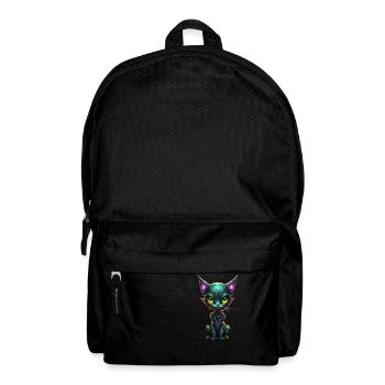 Galaxy Cat - Rucksack - Schwarz - Vorne