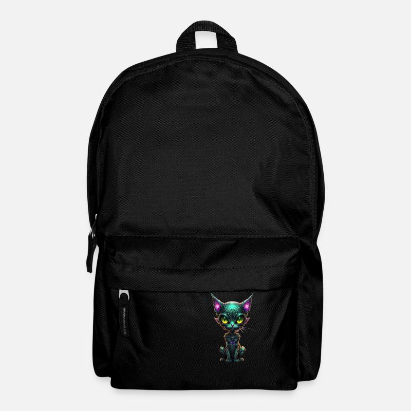 Galaxy Cat - Rucksack - Schwarz