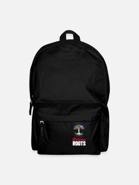 Belize Flagge Belizer - Rucksack - Schwarz