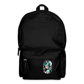 Indische Prinzessin - Aztek - Rucksack - Schwarz - Vorne