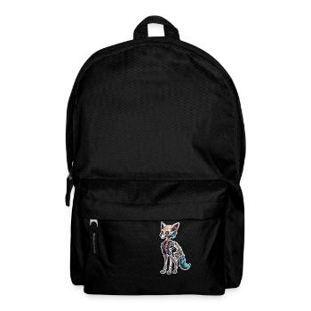 La Catrina/ Tattoo / Mexico / Animal / Dog - Backpack - black - Front