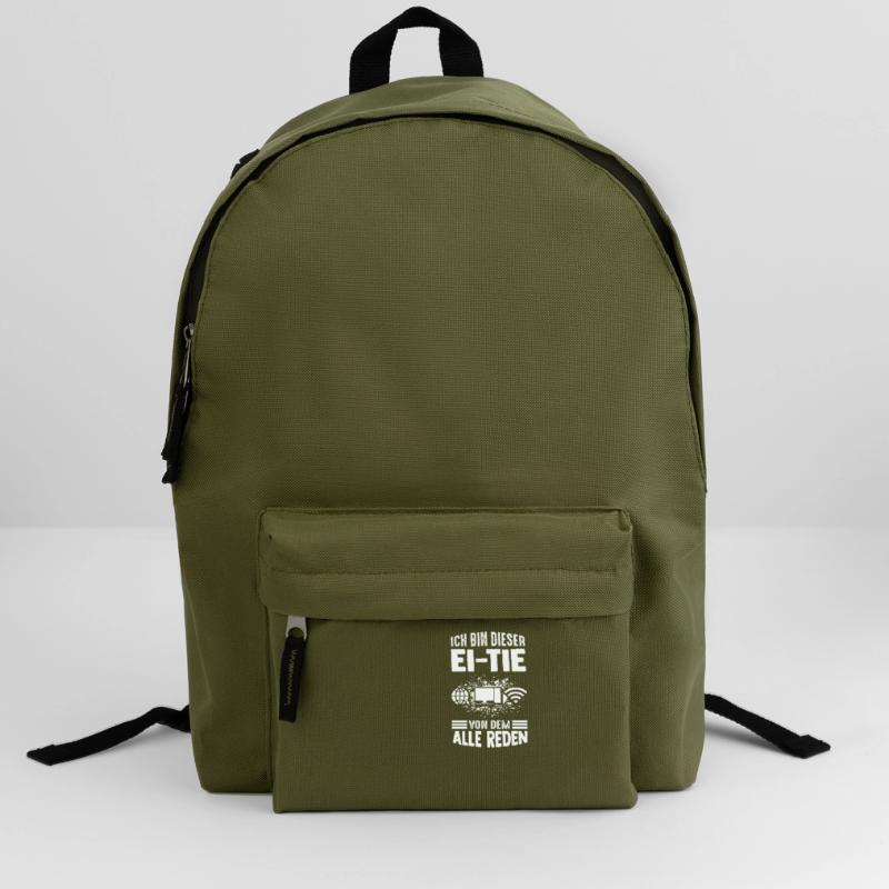IT Computer PC Beruf Abreit Computer Fan Spruch IT Rucksack