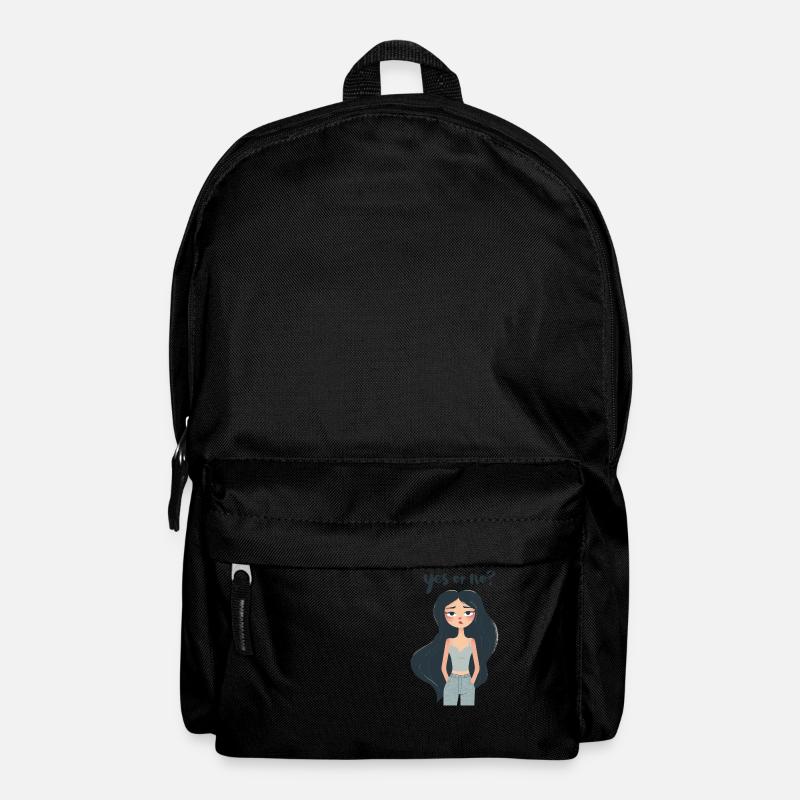 Yes or No? - Rucksack - Schwarz