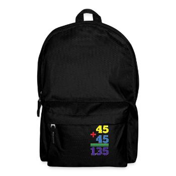 45 + 45 = 135 29 - Backpack - black - Front