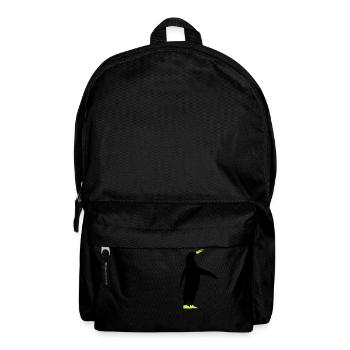 pinguin - Rucksack - Schwarz - Vorne