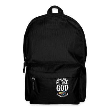 Je suis le dieu des flocons pour mon killifish Design - Sac à dos - noir - Devant
