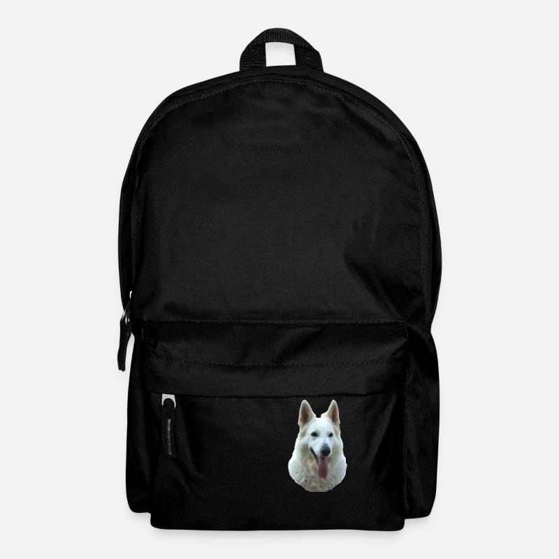 white Lady Portrait - Rucksack - Schwarz