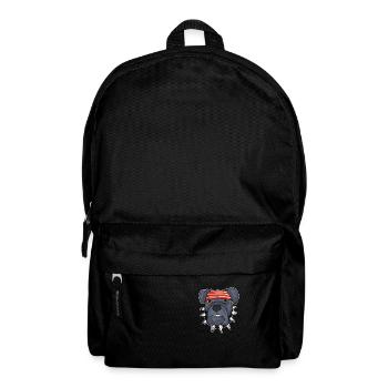 Coole Bulldogge Stylistin Gift - Rucksack - Schwarz - Vorne