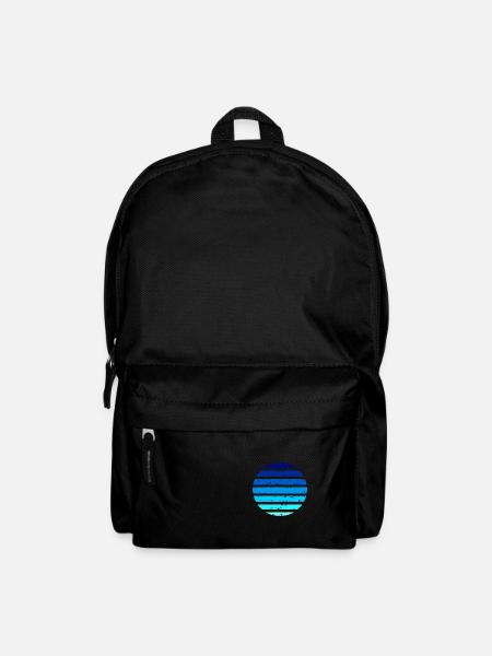 Farbverlaufskreis N°1 - Rucksack - Schwarz