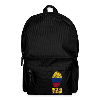 Made in Colombia / Gemacht in Kolumbien Colombia - Rucksack - Schwarz - Vorne