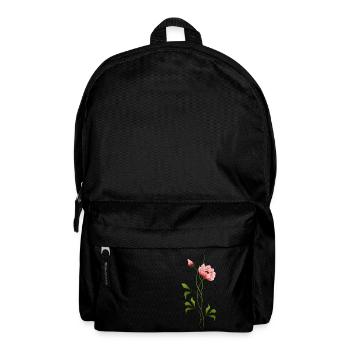 Colorful flower - Backpack - black - Front