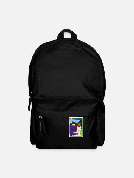 Abstract Faces Picasso - Rucksack - Schwarz
