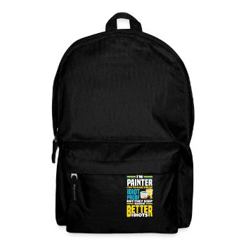 Painter Painting Funny Quote - Rucksack - Schwarz - Vorne