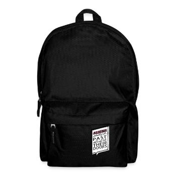 birthday present idea gift idea anal probe - Rucksack - Schwarz - Vorne