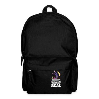 Skater flies on the nose - Backpack - black - Front