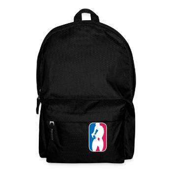 Gravel Bike Logo Rennrad Fahrrad lustige Geschenk - Rucksack - Schwarz - Vorne
