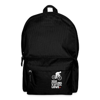 Ich Liebe Rennradfahren - Rucksack - Schwarz - Vorne
