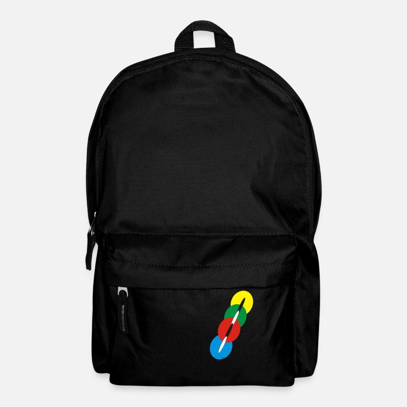 Kanal 1 groß - Rucksack - Schwarz
